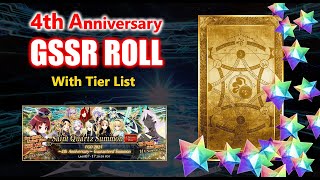 FGO NA GSSR Roll  Who will the Gacha give me  4th Anniversary Lucky Bag Summoning [upl. by Rebekah]