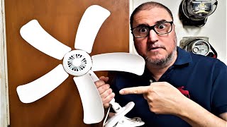 AEROGENERADOR EOLICO CASERO CON VENTILADOR CHINO INCREIBLE Recalibrando  DIY wind turbine with fan [upl. by Oiramed437]