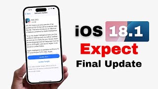 iOS 181 Expect Final Update in Hindi [upl. by Inaniel548]