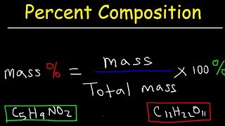 Percent Composition By Mass [upl. by Odyssey441]