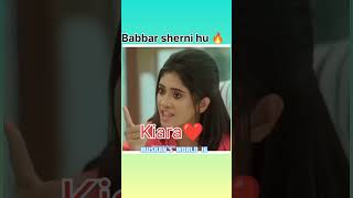 Babbar Sherni hu 🔥🔥 kaira ❤️😭 shivangijoshi mohsinkhan kaira yrkkh shorts video [upl. by Eisenhart]