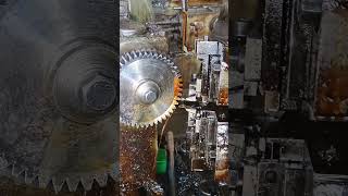 Gear keyway grinding process Good tools and machinery make work easy [upl. by Nomis]