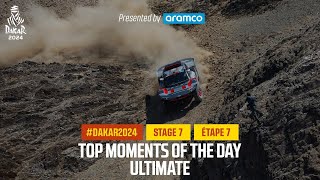 Ultimate Top moments  Stage 7  Dakar2024 [upl. by Relyhs23]