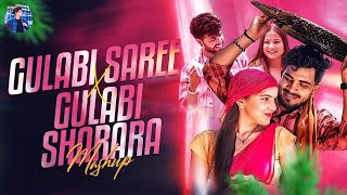 Gulabi Saree X Gulabi Sharara DJ Remix  Tapori Mashup  Rajkumar Joshi  Sanju Rathod  Hit Song [upl. by Aninnaig]