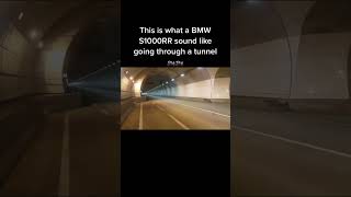 S1000rr sound in tunnel [upl. by Schenck]