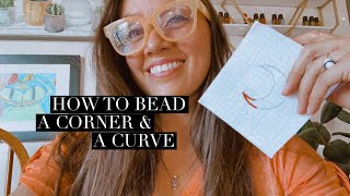 Beadwork for Beginners How to Bead a Point and a Curve [upl. by Toulon590]