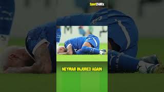 Neymar Injured Again football sportnews [upl. by Soren763]