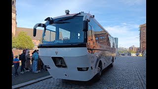 Hamburg HafenCity amphibische Stadt und Hafenrundfahrt mit dem Riverbus am 161024 [upl. by Noakes]