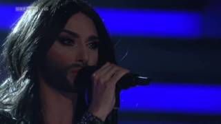 Conchita Wurst  quotRise Like A Phoenixquot First Live Performance [upl. by Eical]