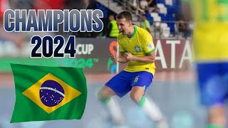 Brésil vs Argentine  Finale Coupe du Monde Futsal 2024  Résumé et Meilleurs Moments [upl. by Hochman]