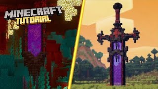 Transforming Nether portal To Cool Sword 6 [upl. by Aizahs]