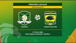 Live  Aduana FC vs Asante Kotoko SC  Studio Discussion  Max TV [upl. by Nerak]