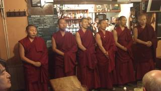 Gyuto Monks give an impromptu Performance at the Kings House Glencoe [upl. by Ahsenyt540]