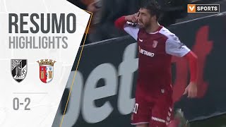 Highlights  Resumo Vitória SC 02 Sp Braga Liga 1920 11 [upl. by Asserac]