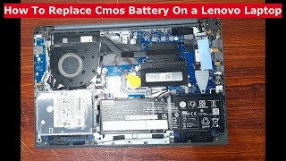 How To Replace Cmos Battery On an Lenovo Laptop [upl. by Bettzel]