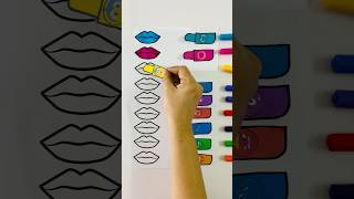 🥰Cute Inside Out lipsticks insideout2 diy shortsfeed art craft coloring [upl. by Aimil]