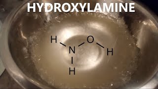 Homebrewing hydroxylamine [upl. by Erdnad809]