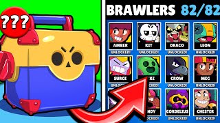 How Many Mega Boxes To Unlock EVERY BRAWLER [upl. by Eirrek]