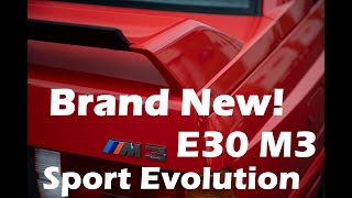 Factory New 1990 BMW E30 M3 Sport Evolution  EAG BMW Collection AllStar [upl. by Rhoades]