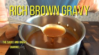 Rich Brown Gravy  Gravy  Gravy Recipe  Homemade Gravy  Brown Gravy Recipe  Beef Gravy [upl. by Thorvald]