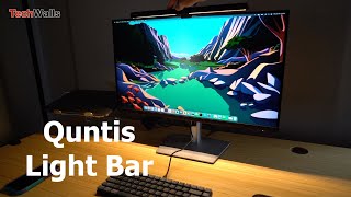 Quntis Monitor Light Bar Unboxing amp Testing [upl. by Ieluuk]