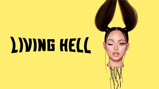 Bella Poarch  Living Hell Official Lyric Video [upl. by Horst842]