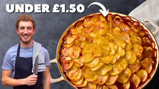 BudgetFriendly Root Vegetable Stew with Crispy Potato Topping  Under £150190 Per Portion [upl. by Ferguson325]