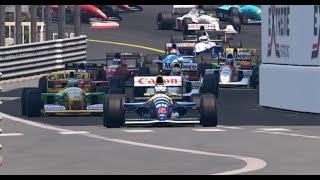 【Automobilista 2】FW14B Monaco 乗りやすっ♪ [upl. by Eevets]