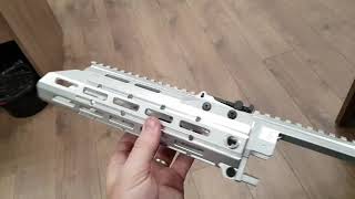 SAG AK mk2 chassis with milled Bushmaster ACR foreend [upl. by Burner]