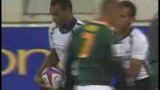 2006 IRB Wellington Sevens Fiji v SA  5th try [upl. by Kiraa802]