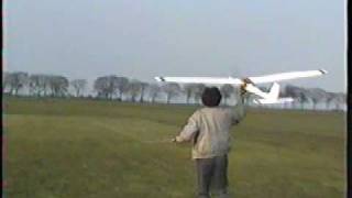 RCsailplane crash Mosquito 1989 [upl. by Shevlo]