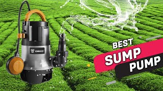 Top 5 best sump pumps Review in 2023 [upl. by Atnuahc660]