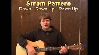 We Wish You A Merry Christmas Play and Sing Easy Strum Guitar Lesson Tutorial [upl. by Esorlatsyrc113]