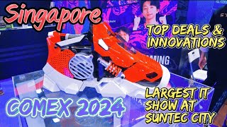 COMEX 2024 Highlights Top Deals and Innovations at Singapores Premier IT Event [upl. by Nauqyaj]