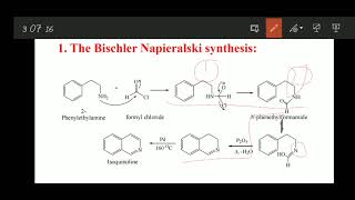 Isoquinoline synthesis reactions and medicinal uses [upl. by Gney]