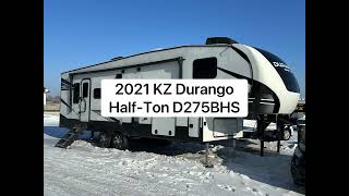 2021 KZ Durango HalfTon D275BHS [upl. by Annirok]