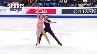 Quatrième sacre pour Gabriella Papadakis et Guillaume Cizeron en Danse sur Glace [upl. by Immat504]