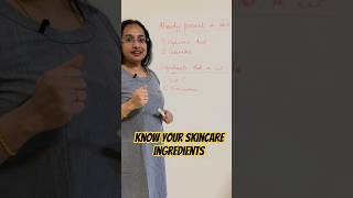 Skincare Ingrdients Explained  Breakdown Of Vitamin C amp Niacinamide skincareingredients [upl. by Hgieliak939]