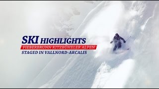 SKI Highlights from FWT15 KitzbühelerAlpen staged in VallnordArcalis [upl. by Corell629]