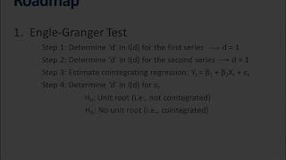 Cointegration Video 7 of 7 in the gretl Instructional Video Series [upl. by Orelee]