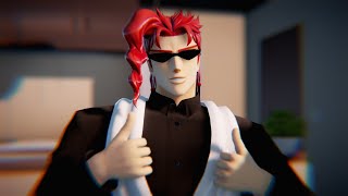 JOJO MMD Kakyoin is a genius [upl. by Anayik361]