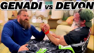 Genadi Kvikvinia vs Devon Larratt [upl. by Nywrad]