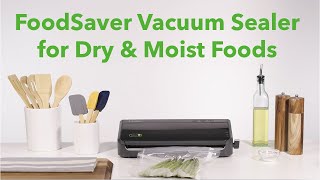 FoodSaver Vacuum Sealer for Dry amp Moist Foods [upl. by Kartis]