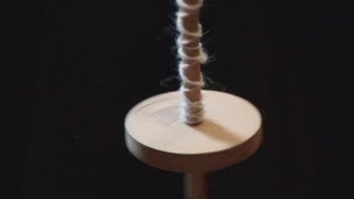 How To Spin Yarn Using A Drop Spindle [upl. by Anade148]