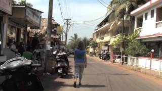 Goa Candolim Beach Road [upl. by Salomon822]