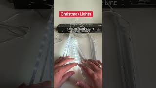 LED meteor lights ledlights christmaslights christmasdecorations tiktokmademebuyit spotlight [upl. by Llebpmac981]