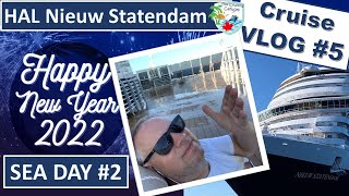 Holland America Cruise Vlog  SEA DAY  Day 5  Nieuw Statendam [upl. by Ieso]