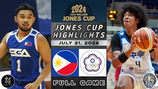 JONES CUP HIGHLIGHTS PHILIPPINES VS ROCA FINALS JULY 21 2024 [upl. by Aikrahs977]