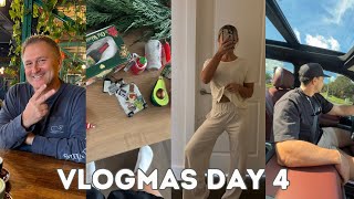 VLOGMAS DAY 4 a new truck coffee date with dad  workout [upl. by Ecnadnac201]