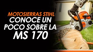 Te presentamos la Motosierra Stihl MS170 [upl. by Albertson]